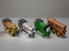 Vintage Lot 4 LIMITED 60 YEAR ANNIVERSARY EDITION Thomas Wooden Train 2005