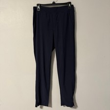Athleta Brooklyn Ankle Pant Navy Blue Tapered Trouser 198671-01 Womens Size 4