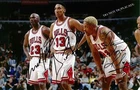 PIPPEN  -  RODMAN  -  JORDAN  -  11  X  17  GLOSSY  SIGNED  PHOTO  REPRINT