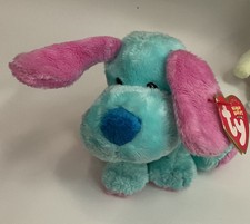 Ty Beanie Babies  - New Kookie The Adorable Dog -MWMT- Fantasy Dog Colors-5.25" 