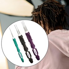 3 Pieces Dreadlock Crochet Pin Hair Weaving Hair Braiding Tool