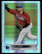 2022 Topps Chrome #41 Zach Pop Prism Refractor