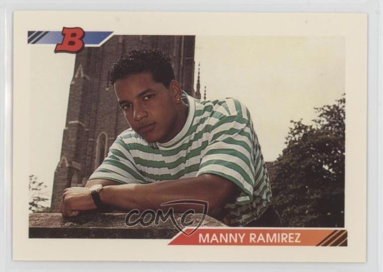 1992 Bowman Manny Ramirez #532 11fb