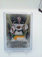 Filip Gustavsson Upper Deck Black Diamond Patch