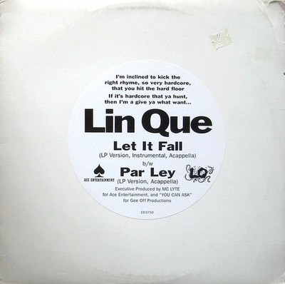 Lin Que - Let It Fall / Par Ley READ DESCRIPTION (12'', Promo) (Near Mint (NM or 