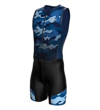 Men s Triathlon Suit Trisuit Race Skinsuit Cycling Speed Suit Italian Fabric ...