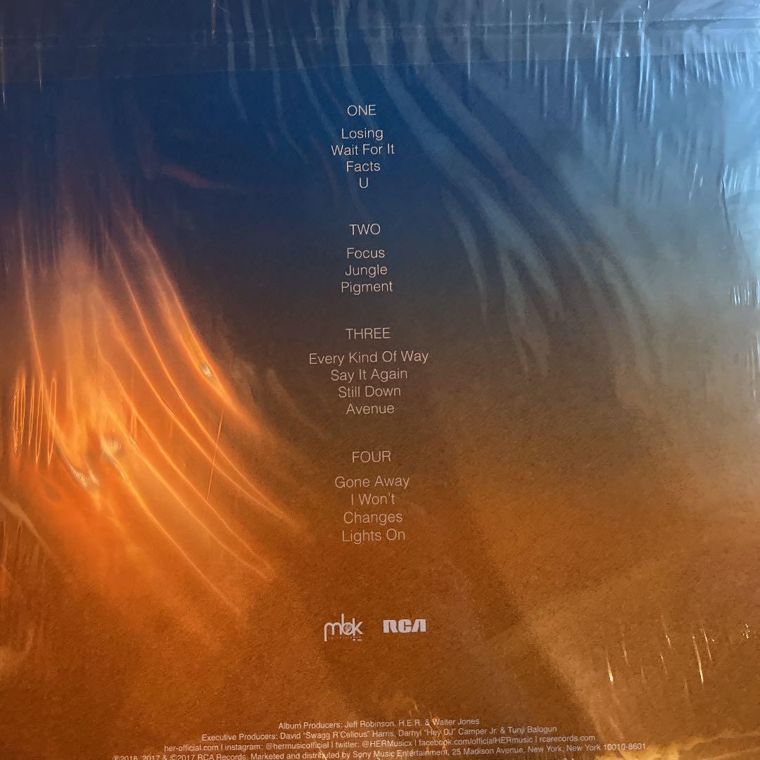 レコード　h.e.r. LP daniel caesar 2LP Record h.e.r. LP daniel caesar 2LP | eBay