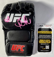 Paige VanZant Signed UFC MMA Glove Black White Authentic Autograph JSA COA