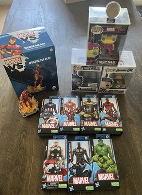  Marvel Konvolut Sammlung /Ironman/Hulk/ Thor/ Spiderman Avengers  Funko Pop 
