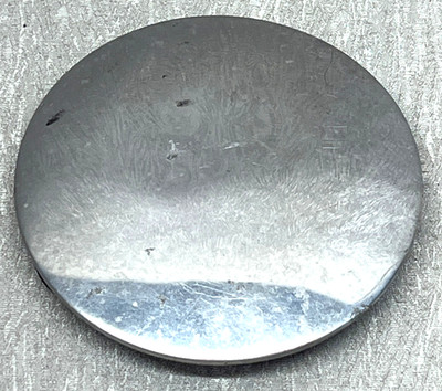 Antique Wall Clock 4 3/8'' Chrome Pendulum Bob