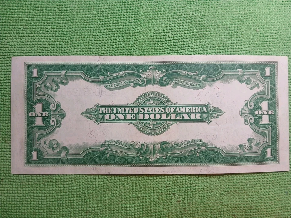 1923 $1 Dollar Silver Certificate Horse Blanket Blue Seal Very Nice bill - Image 4 of 4