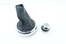 2007 Mini Cooper S R52 Manual Gear Shift Leather Boot W Shift Knob Black Oem
