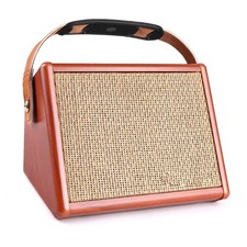 Ammoon AC-15 15W Portable Acoustic Guitar Amplifier Amp BT Speaker With Mic TIUH
