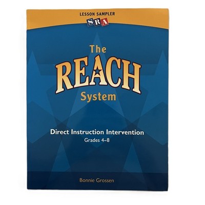 Lesson Sampler, The Reach System, Direct Instruction Intervention Grades 4-8 