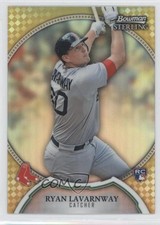 2011 Bowman Sterling Gold Refractor /50 Ryan Lavarnway #4 1q7