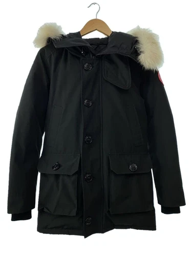 Piumino CANADA GOOSE XS nylon nero tinta unita 2300JM