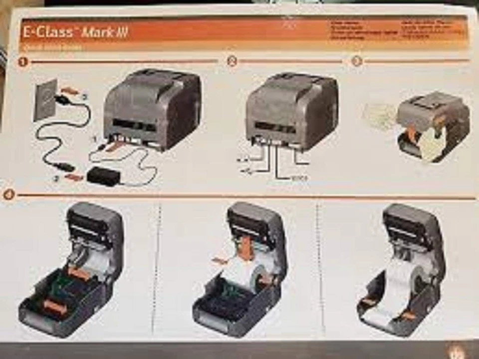 Datamax EA2-00-0J005A00 E-4205A Mark III Desktop Printer DT SER/PAR/USB/Ethernet - Image 2 of 4