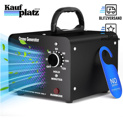 Ozongenerator 30.000mg/h Ozonisator Luftreiniger mit 120 Min Timer für bis zu