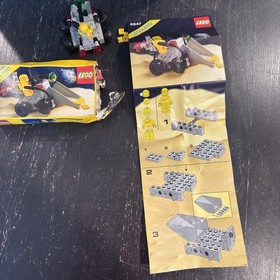 VINTAGE LEGO 6847 SPACE DOZER LUNAR DUMPER COMPLETE w BOX & MANUAL EUC!