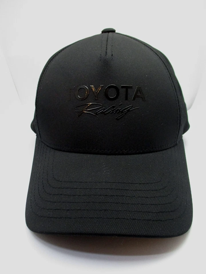 TOYOTA RACING Gorra/Sombrero Ajustable Adulto Auténtico Negro sobre Negro Foto 2 de 4