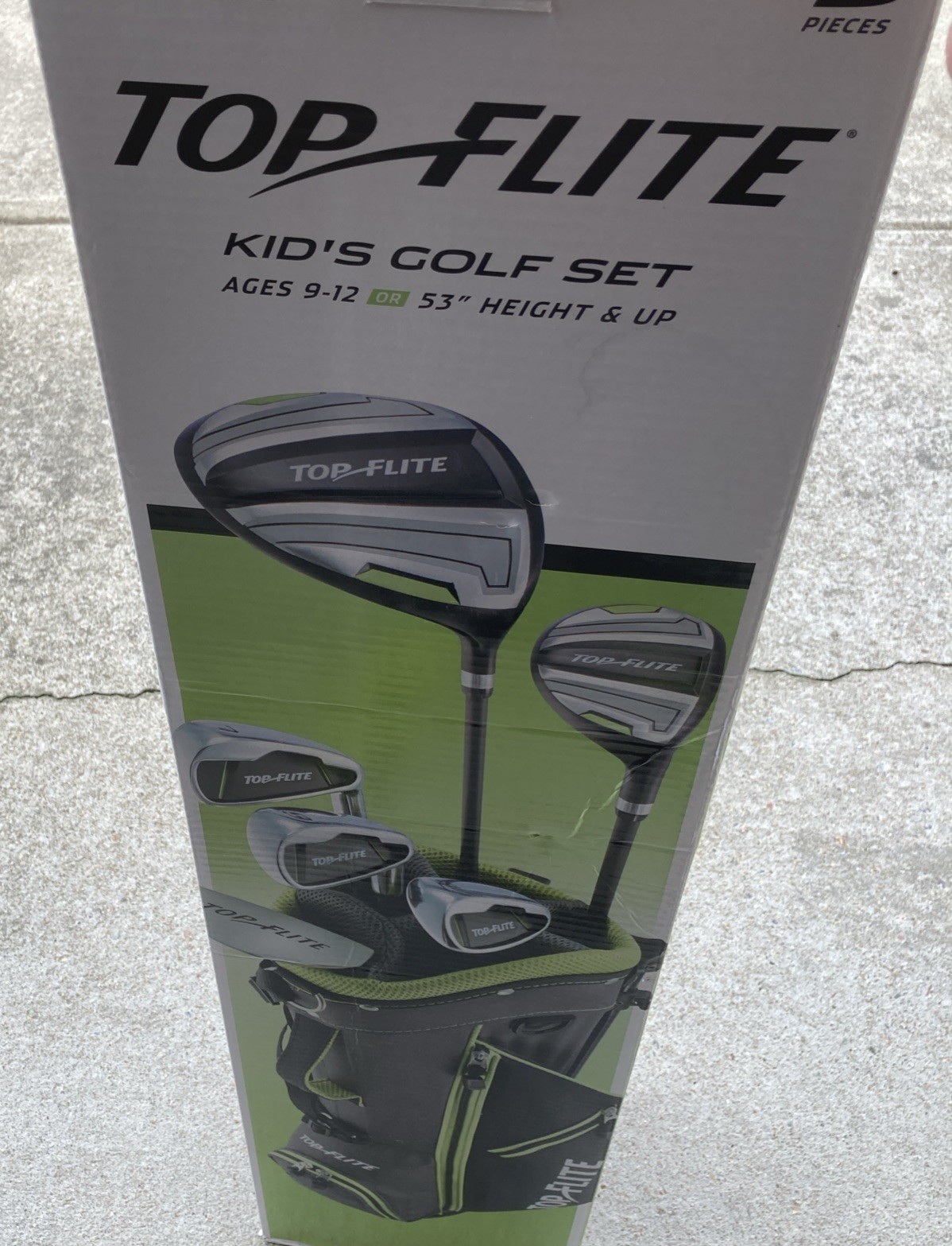 Club Set 9 Pc Complete Right Hand Set Ages 9&ndash;12 New