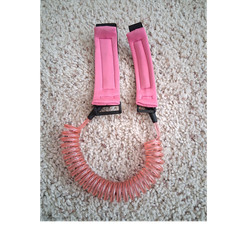 baby Achtung Pink Adjustable Padded Wrist Link Harness Toddler Loss Prevention