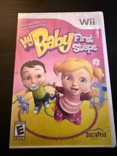 My Baby First Steps Nintendo Wii Brand New Factory Sealed 2009 Simulation Game