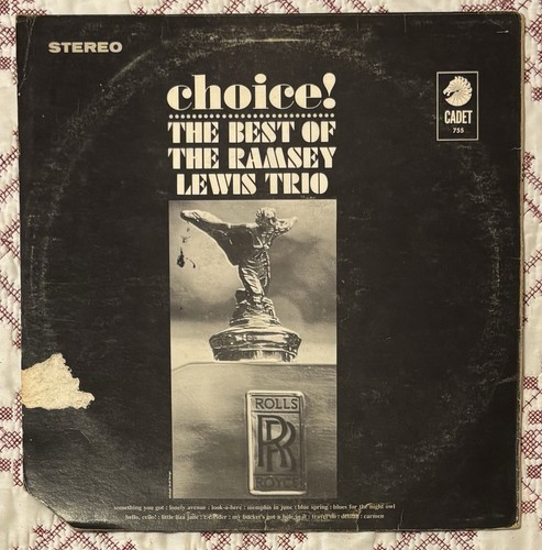 1965 Vinyl Record LP- Choice!: “The Best Of The Ramsey Lewis Trio” - Picture 6 of 6
