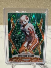 2025 Panini Phoenix - Broderick Thomas #20 Green Seismic /25