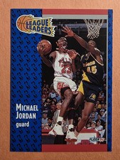 1991-92 Fleer - League Leaders Michael Jordan #220