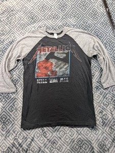 Metallica Baseball Shirt | eBay
