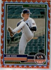 2023 Panini USA Stars and Stripes USA Baseball Red or Silver Pick From List