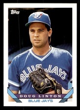 1993 Topps - Doug Linton Baseball card #159 Toronto Blue Jays Raw Trading Card