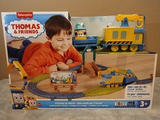 Fisher Price Thomas Friends Motorized Friends At Work Set 14 Pcs New