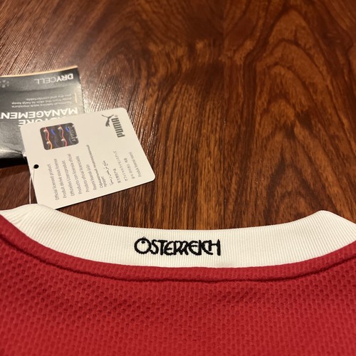 Camiseta deportiva de fútbol en casa de la selección nacional de Austria 2020-21 grande L OFB - Imagen 12 de 12