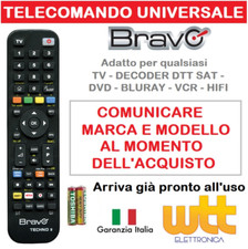 Telecomando Universale per BLAUPUNKT Compatibile per Tv Decoder Ricevitori Dvd
