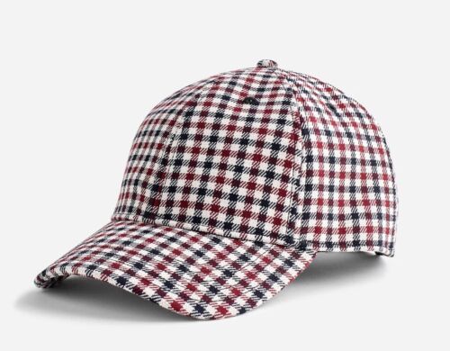 Madewell - Houndstooth Baseball Hat - One Size