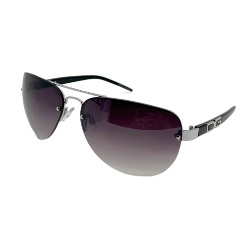 Damen-Sonnenbrille randlos Designer modische Damen-Sonnenbrille oval Retro-Farbtöne (#2037) - Bild 7 von 28