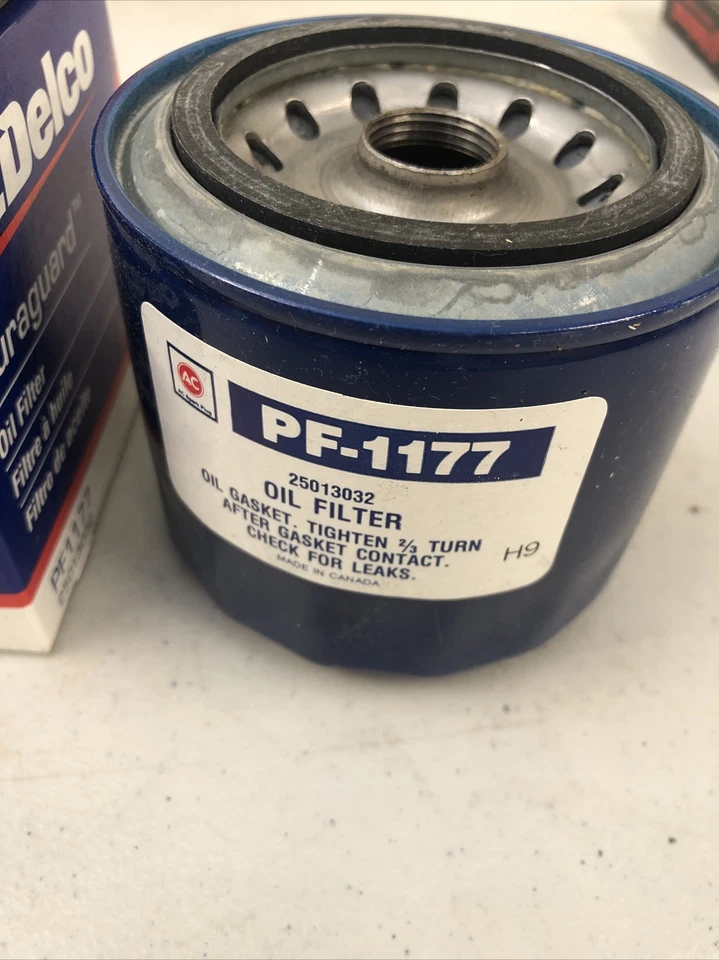 ⭐️⭐️⭐️ Filtro de aceite ACDelco Buick Chevrolet Chrysler Mitsubishi Plymouth PF1177 Foto 2 de 4