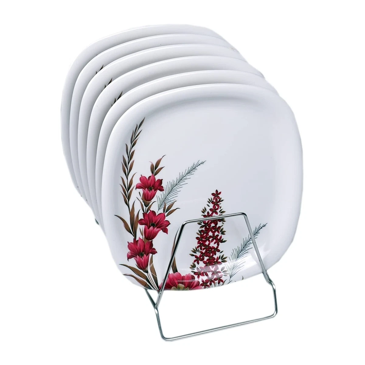 Melamine snack plates cheap
