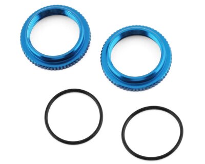 Team Associated Dämpfer Rändelmutter blau ASC91928 B6.4, B6.4D, B7, B7D, B74.2 .