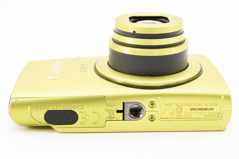 Canon IXY 600F Digital Compact Camera Green 12.1 MP 8x Zoom w/ Box