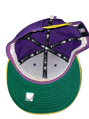 Cappello berretto da ballo Los Angeles Lakers 9FIFTY regolabile cappello snapback - viola/oro - Foto 5 di 8