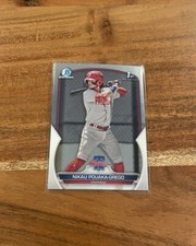 Nikau Pouaka-Grego 2023 1st Bowman Chrome Prospects Rookie NRMT+ RC Phillies
