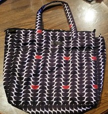 Jujube Be Light Onyx Collection Black Widow Large Diaper Tote Bag