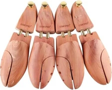 Cedar Shoe Trees for Men, 7.5-14 Sizes Cedar Shoe Trees, 2 Pairs Wooden Shoe