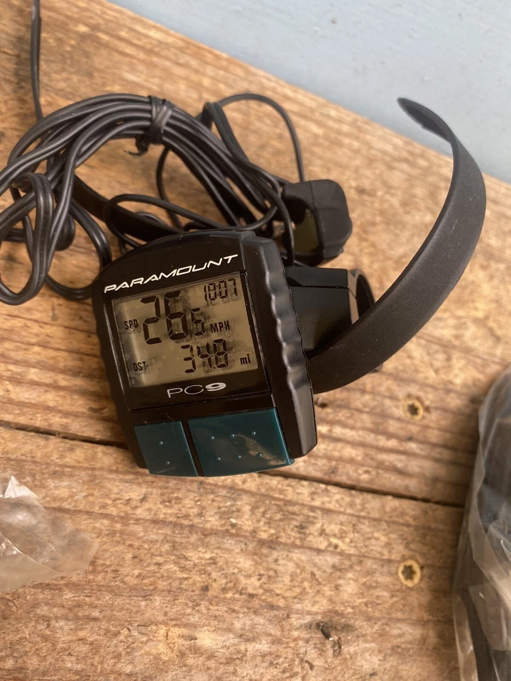 NOS Schwinn Paramount PC9 Cycle Computer-Road Bike Cyclometer-Works-Hong Kong - Image 2 of 4