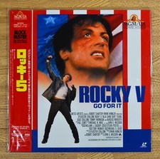 Rocky 5 Laserdisc JAPAN LD NJL-54158 SEALED Sylvester Stallone