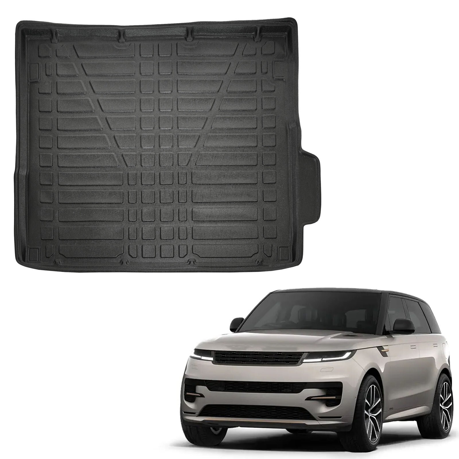 Tapis de coffre Range Rover Sport 3 lavable pour éviter les taches de chien