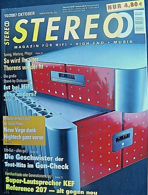 STEREO 10/07 KEF iQ1,KEF REFERENCE 207/2,B&W 685,AUDIO PHYSIC VIRGO 5,TASCAM 144